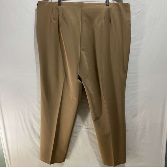 Coldwater creek beige women’s side zip trouser straight leg size 20 plus size - Picture 7 of 13